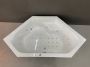 Sanindusa Rimini bubbelbad met Advance systeem 145x145 wit - Thumbnail 1