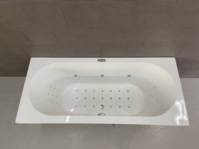 Sanindusa Sealskin Optimo bubbelbad met Advance systeem 170x75 wit