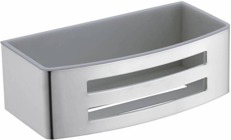 Sanisupply Design shampookorf rechtmodel RVS gepolijst