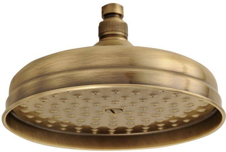 Sapho Regendouchekop Antea Retro Rond 20 cm Brons