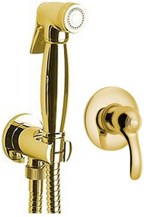 Sapho Bidetmengkraan met bidetDouche Retro goud