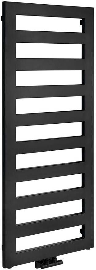 Sapho Designradiator Block 50x146.5 cm Mat Zwart