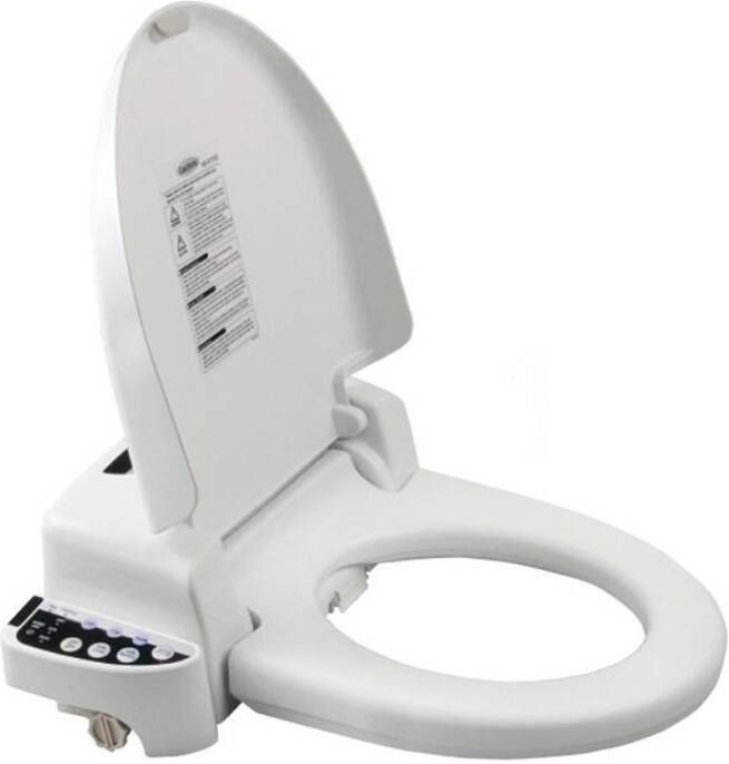 Sapho Blooming elektronische bidet toiletbril met afstandbediening wit