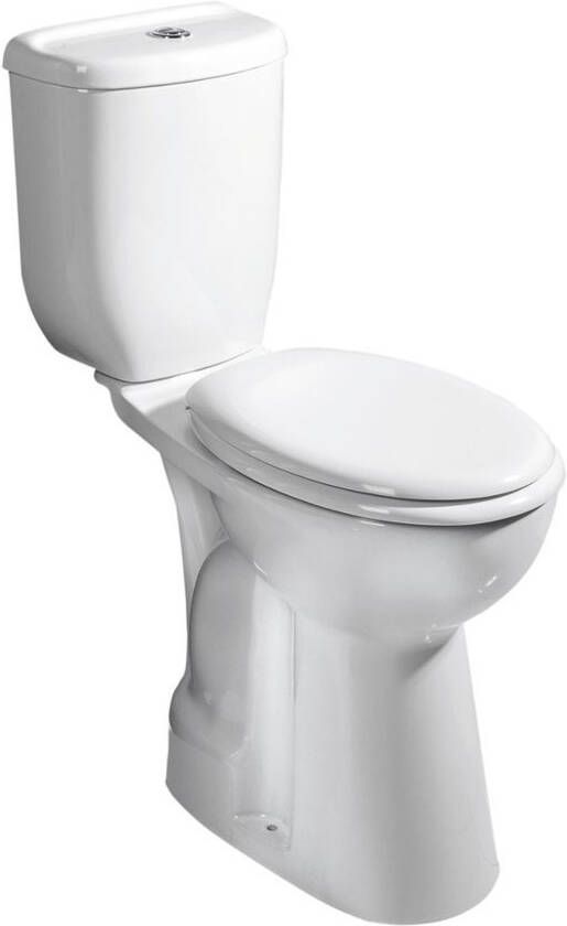 Sapho Keramisch Toilet Verhoogd Handicap Wit