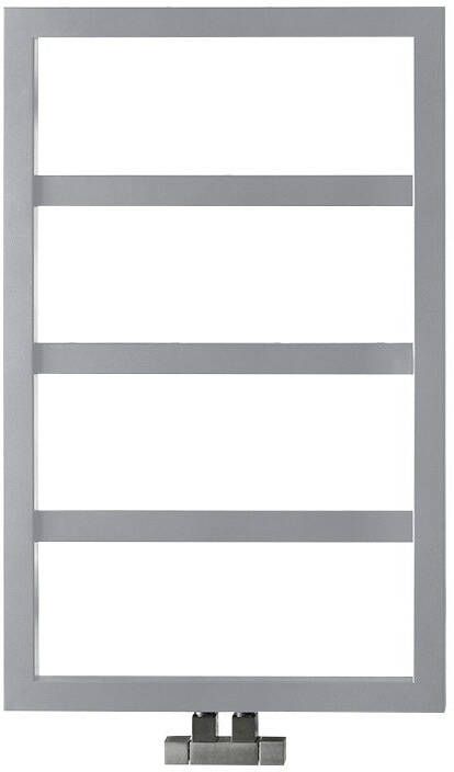 Sapho Designradiator Denali 55x90.4 cm 292W Zilver