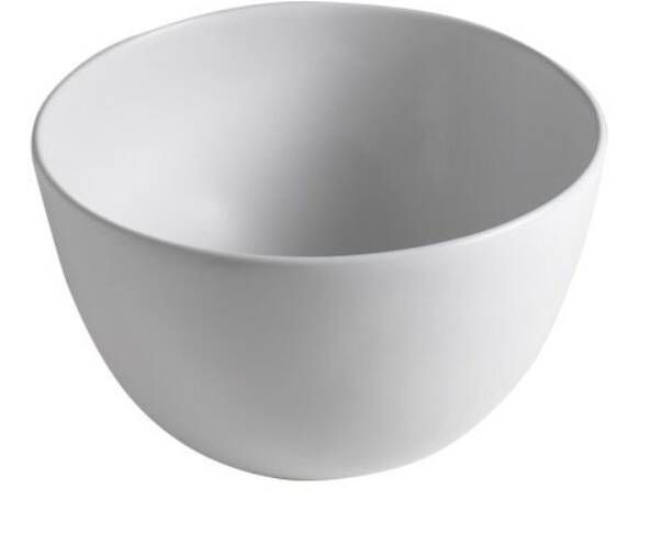 Sapho Waskom Dome Rond 44.5x27 cm Keramiek Wit