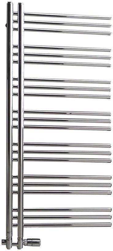Sapho Handdoekradiator Dorlion Recht 50x120 cm Chroom