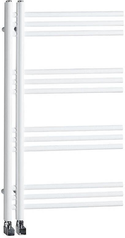 Sapho Handdoekradiator Dorlion Recht 50x90 cm Wit