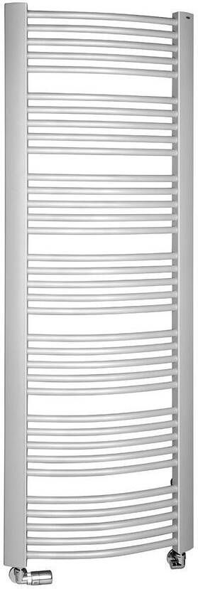 Sapho Egeon Handdoekradiator 60x175 cm 1057W structuurzilver