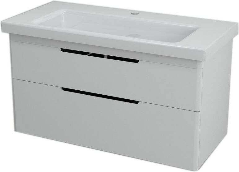 Sapho Ella Badkamermeubel keramiek 95 cm wit