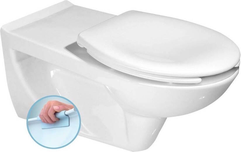 Sapho Etiuda rimless Hangtoilet invaliden CLEAN ON