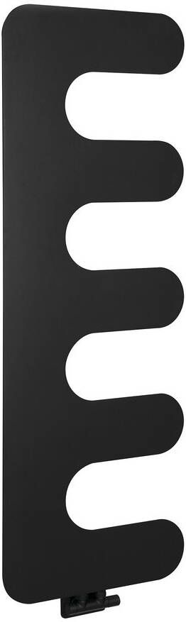 Sapho Evolla handdoekradiator mat zwart 49x139cm 511W - Foto 3