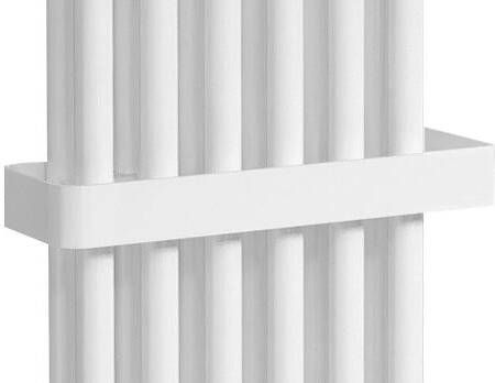 Sapho Fede handdoekhouder voor radiator mat wit 32cm