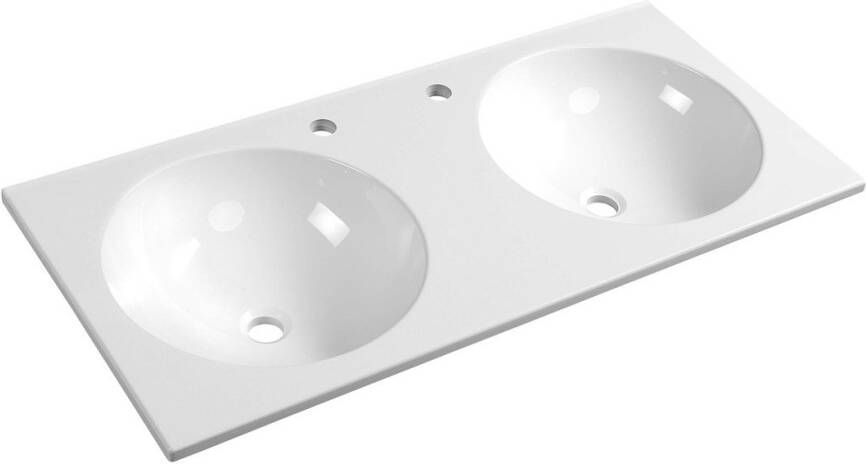 Sapho Juno wastafel 100x47cm wit