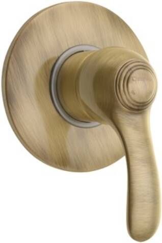 Sapho Douchekraan Inbouw Kirké Mengkraan Afbouwdeel 1-weg Brons (incl. inbouwdeel)