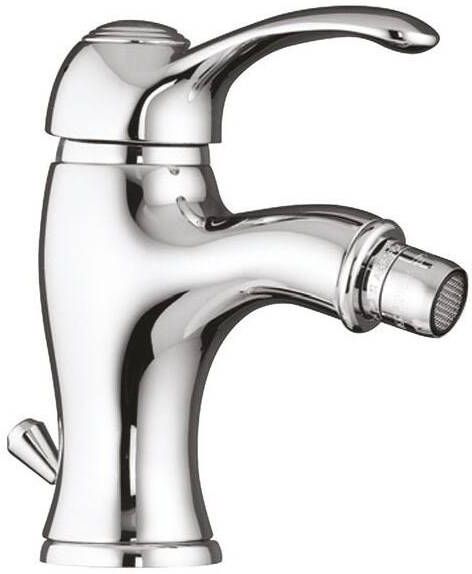 Sapho Bidetmengkraan Kirké 1-hendel Gebogen 16.6 cm Chroom (incl. clickwaste)