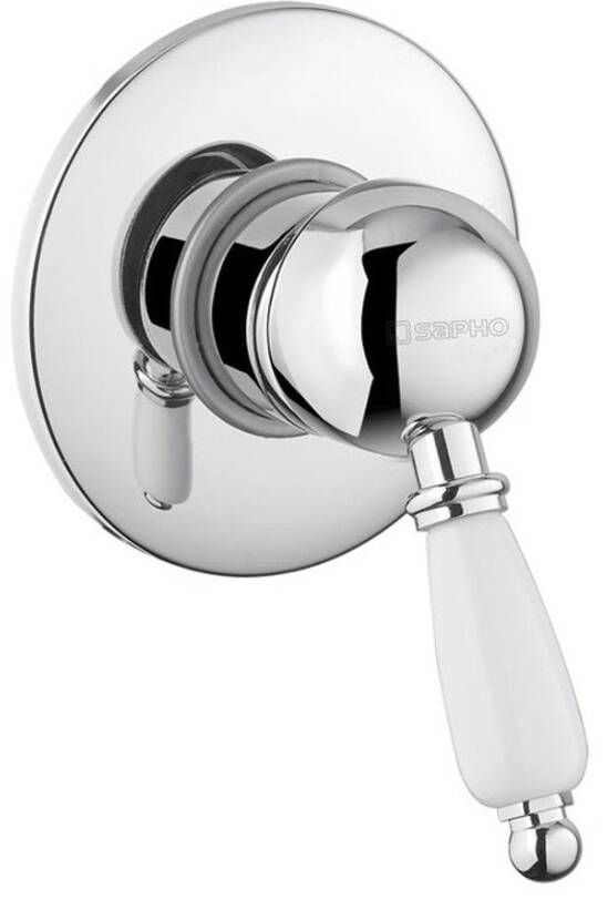 Sapho Douchekraan Inbouw Kirké Mengkraan Retro Afbouwdeel 1-weg Chroom (incl. inbouwdeel)
