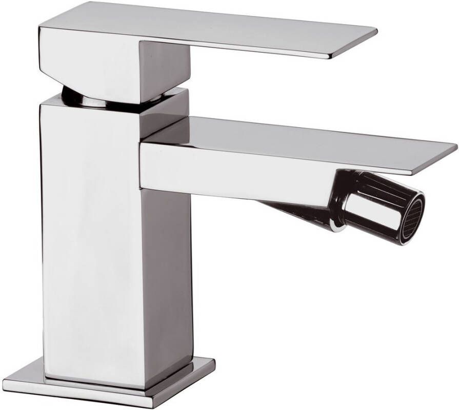 Sapho Bidetmengkraan Latus Uitloop Recht 1-hendel 11.6 cm Chroom