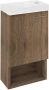 Sapho Latus wastafelmeubel 30x53x16 5 eiken sherwood - Thumbnail 1