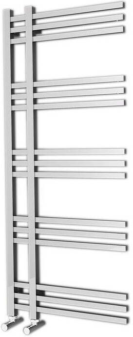 Sapho Handdoekradiator Magdalena Recht 50x120 cm 408W Chroom - Foto 3