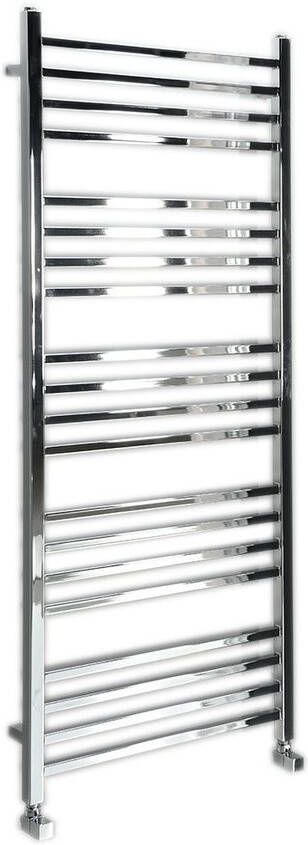 Sapho Handdoekradiator Metro Recht 60x153 cm Chroom