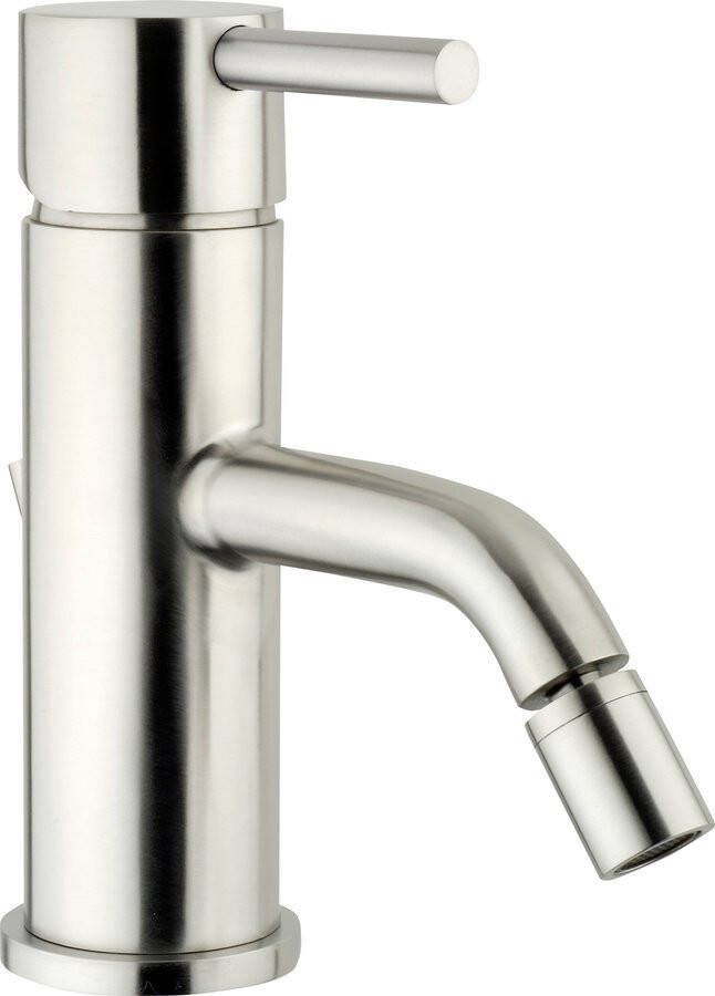 Sapho Bidetmengkraan Minimal Uitloop Gebogen 1-hendel 15.8 cm RVS