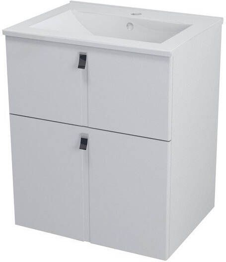 Sapho Mitra Badkamermeubel keramiek MDF 60x45x70 wit