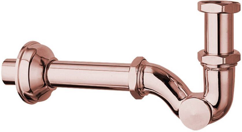 Sapho Moody bidet sifon 1'1 4 diameter 32 mm rosé goud