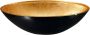 Sapho Murano Bicolor glas waskom diameter 40 cm zwart goud - Thumbnail 2
