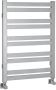 Sapho Handdoekradiator Nevel Recht 55.5x77.3 cm 324W Zilver - Thumbnail 2