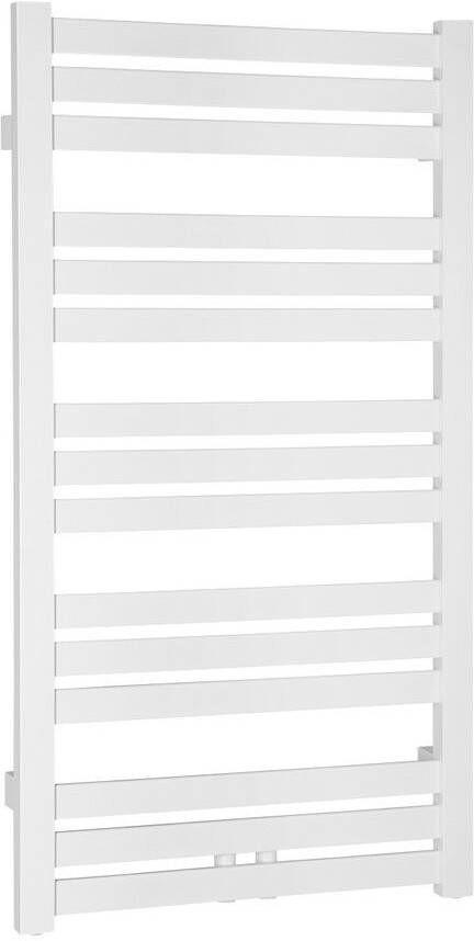 Sapho Handdoekradiator Nevel Recht Middenaansluiting 55.5x77.3 cm 324W Wit - Foto 2
