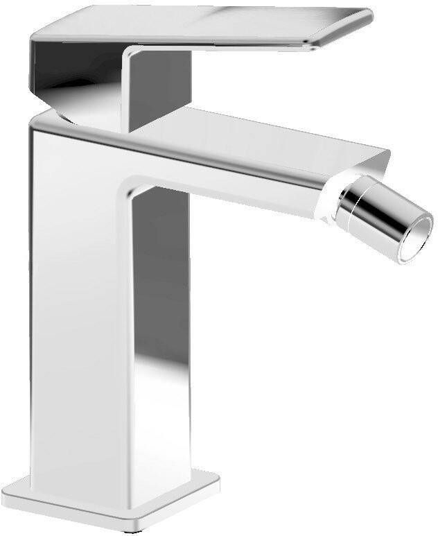 Sapho Bidetmengkraan Notos Uitloop Recht 1-hendel 16.6 cm Chroom