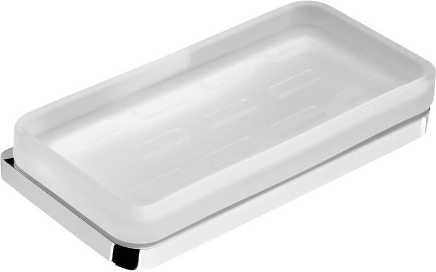 Sapho Zeephouder Olymp Hangend Chroom Melkglas