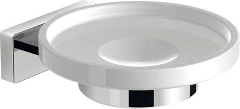 Sapho Zeephouder Olymp Hangend 11x12.1 cm Chroom Wit
