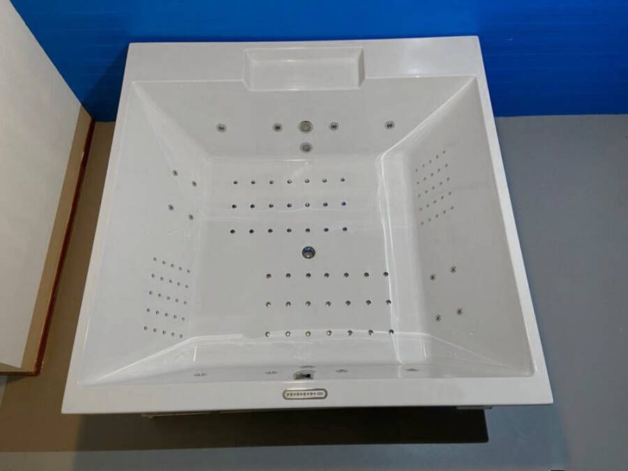 Polysan Came bubbelbad met Supreme systeem 175x175 wit