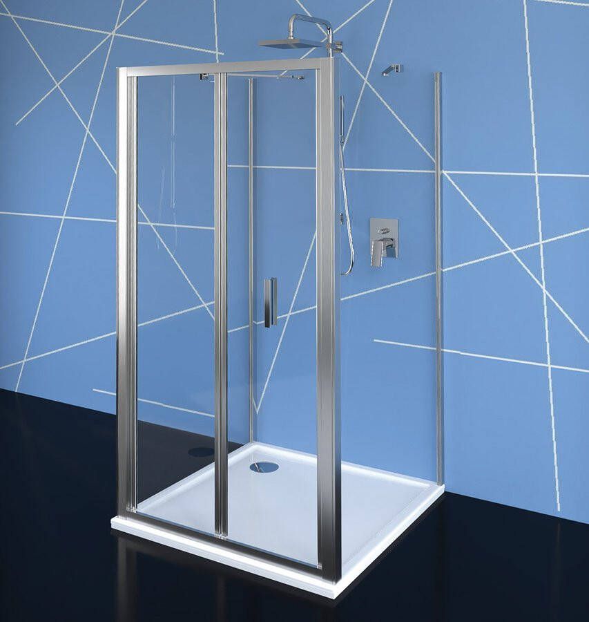 Polysan Easy Line douchecabine 100x80 cm chroom