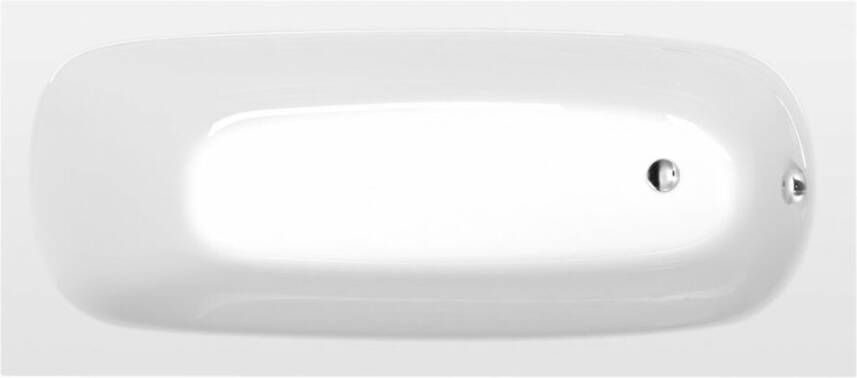 Polysan Ligbad Ebro Inbouw 170x75x39 cm Wit