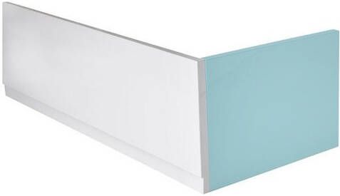 Polysan Effen voorpaneel links 160x59 wit