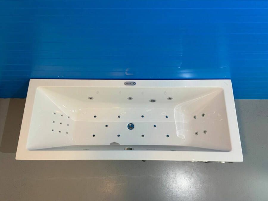 Polysan Krysta bubbelbad met Advance systeem 180x70 wit