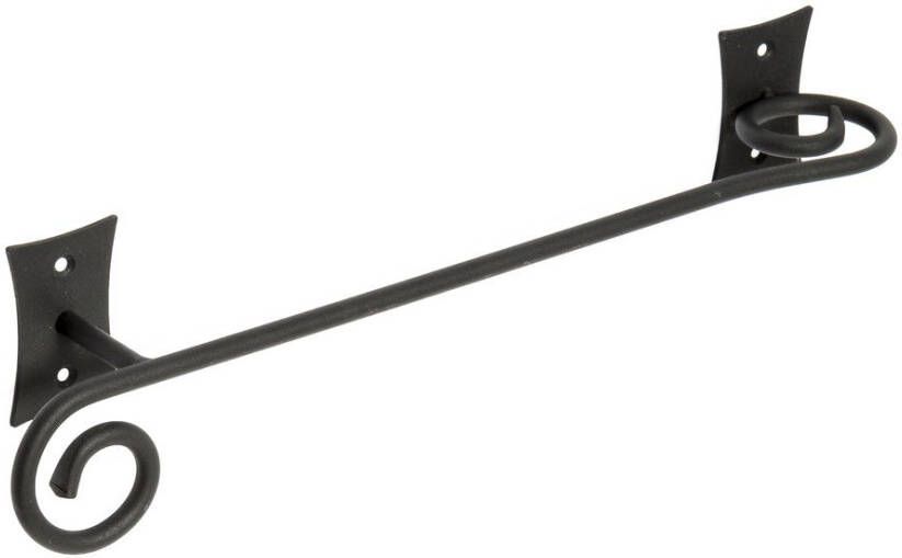 Sapho Handdoekhouder Rebecca Hangend 38.3 cm Zwart