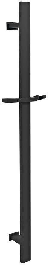 Sapho Glijstang Vierkant met Glijstuk 70 cm Mat Zwart - Foto 1