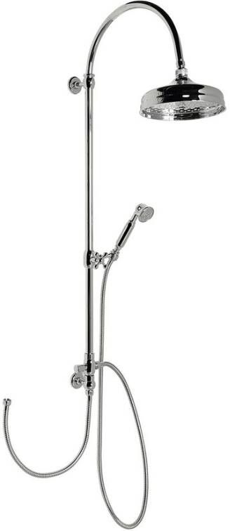 Sapho Reitano Vanity opbouw regendouche met mengkraanaansluiting chroom