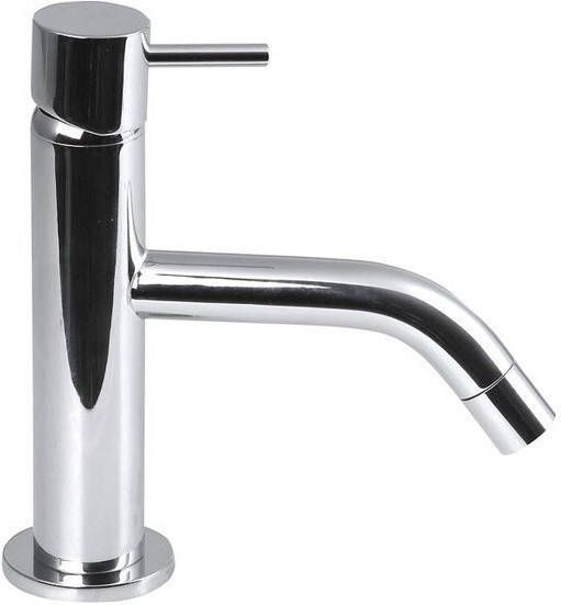 Sapho Wastafelmengkraan Rhapsody 1-hendel Gebogen 15 cm Chroom