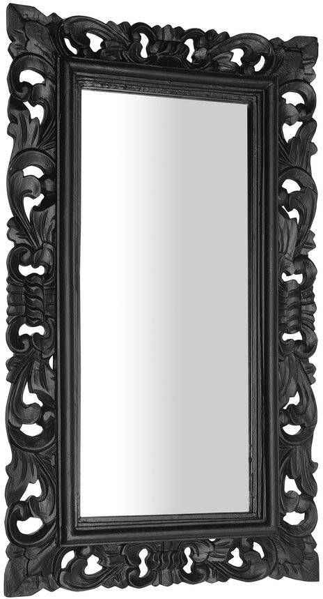 Sapho Samblung spiegel met houten lijst 40x70 zwart