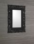 Sapho Samblung spiegel met houten lijst 60x80 zwart - Thumbnail 1