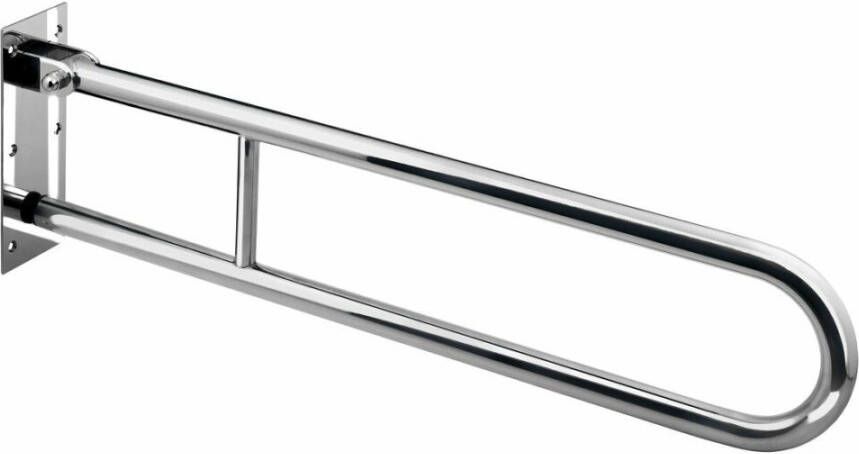 Sapho Toiletbeugel Opklapbaar 80x15.3 cm RVS