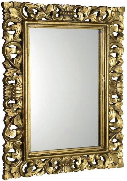 Sapho Scule spiegel met frame 70x100cm goud antiek