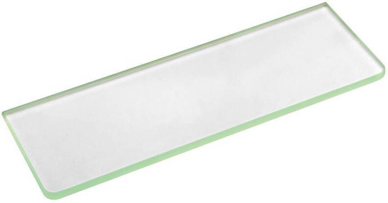 Sapho Shelf glazen planchet 50x10x0 8 cm melkglas