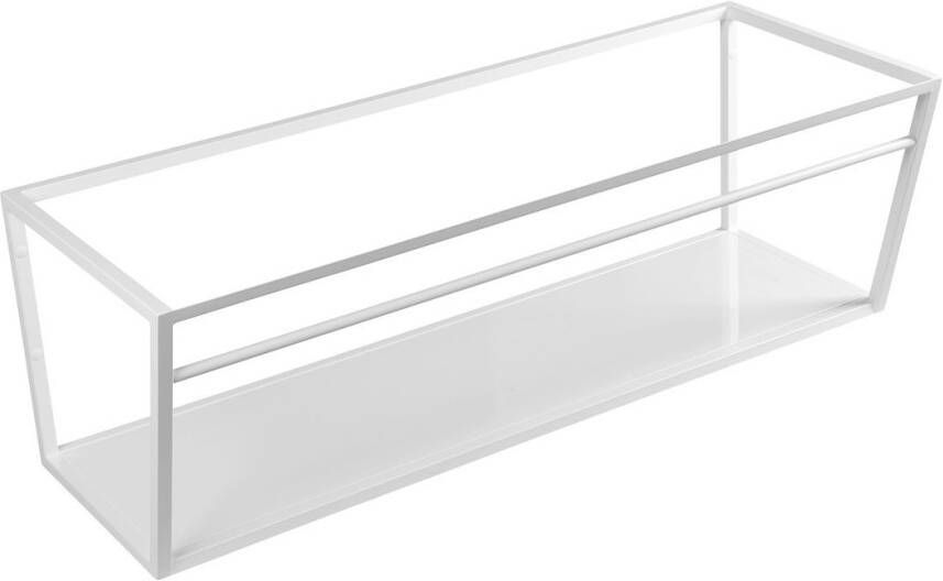 Sapho Ophangbeugel SKA Industrial voor Wastafelblad MA120 120 cm met MDF plank Mat Wit