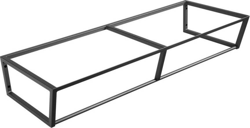 Sapho Ophangbeugel SKA Industrial voor Wastafelblad MA120 119.6 cm Mat Zwart